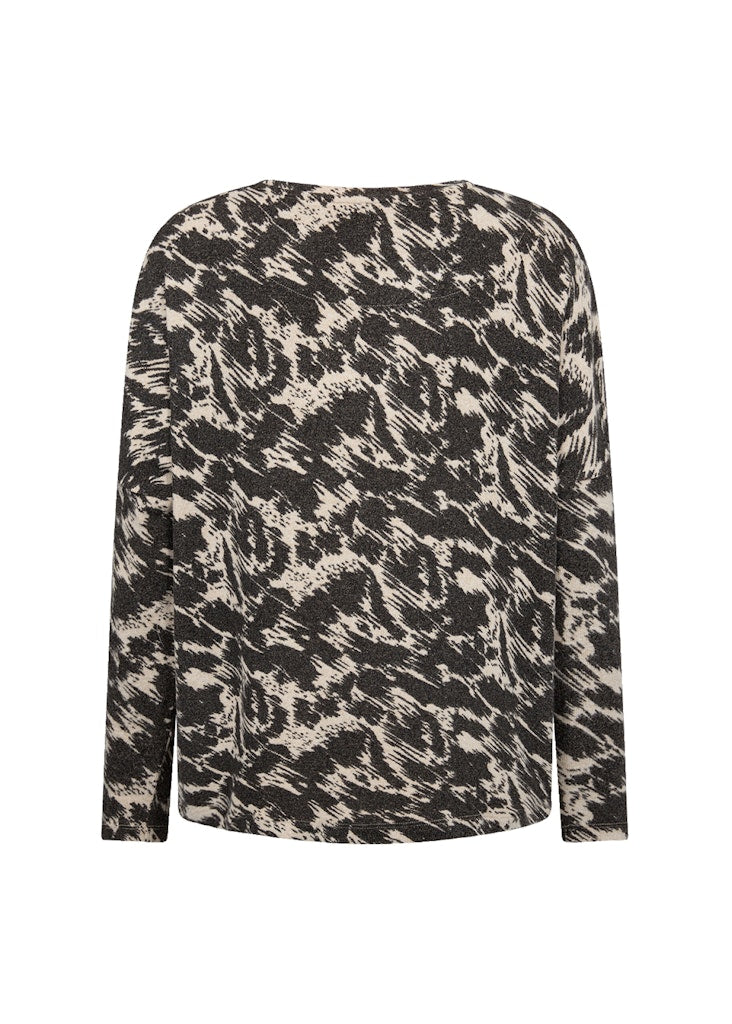 Soya Concept Damen Blusen Cream Melange C