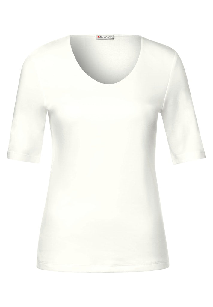 Street One Damen T-Shirts Off White