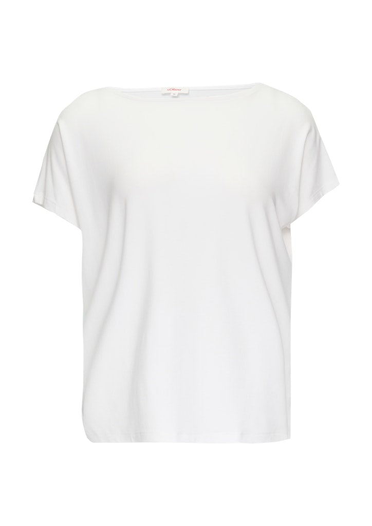 S. Oliver red Damen T-Shirts White