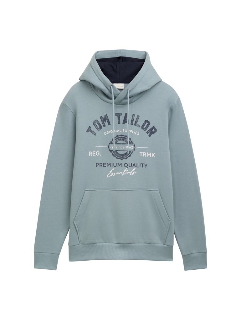 Tom Tailor Herren Sweatshirts Grey Mint