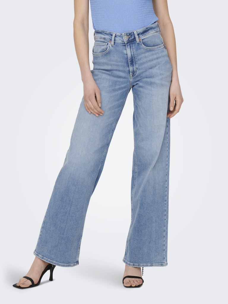 Only Damen Jeans Light Blue Deni