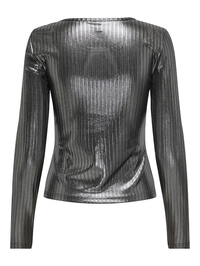 Only Damen Tops Black/Gun Metal