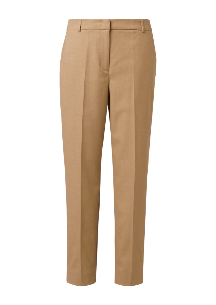 Comma Damen Hosen Brown