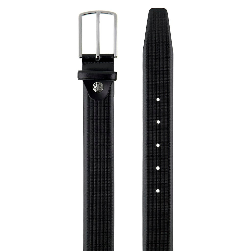 LINDENMANN Herren Gürtel Schwarz