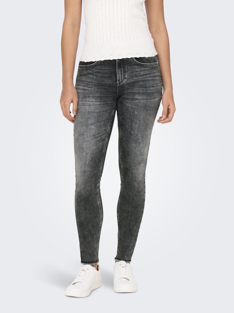 Only Damen Jeans Dark Grey Denim