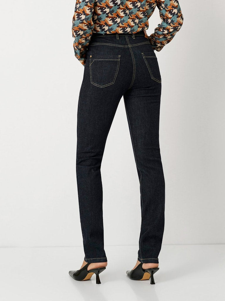 Toni Dress Damen Jeans Rinsed Blue
