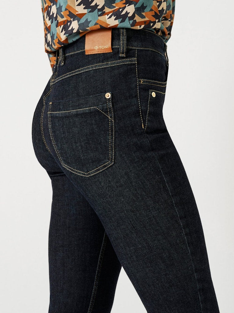 Toni Dress Damen Jeans Rinsed Blue