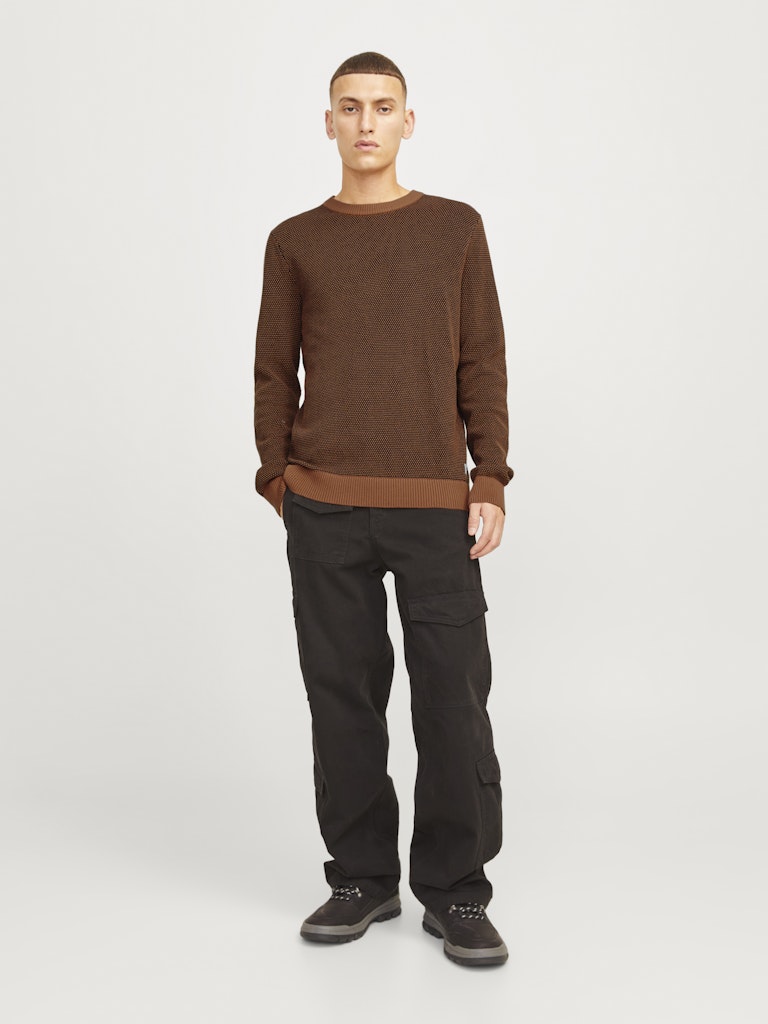 Jack & Jones Herren Pullover Mocha Bisque