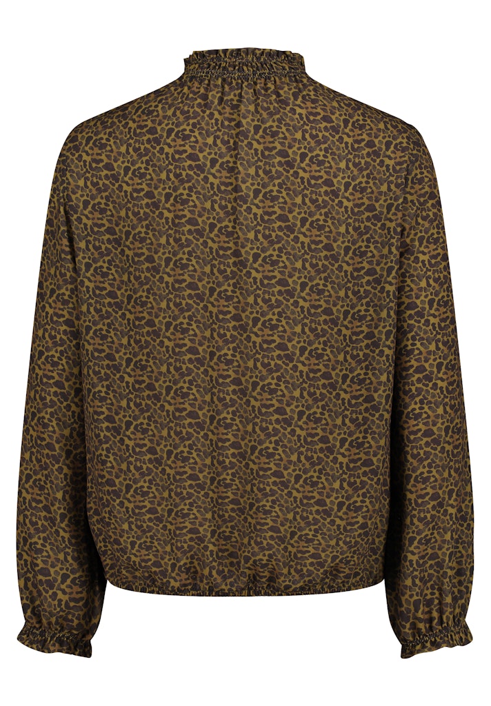 Cartoon Damen Blusen Black/Brown