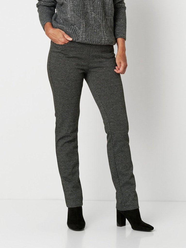 Toni Dress Damen Hosen Anthrazit