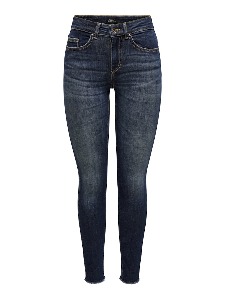 Only Damen Jeans Dark Blue Denim