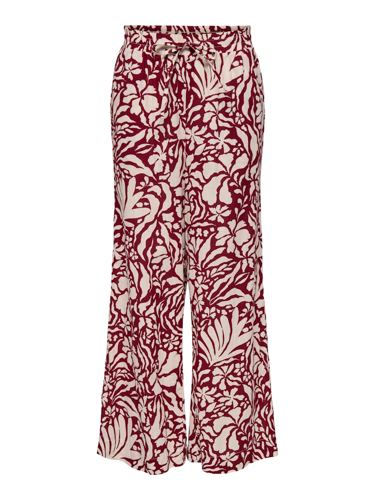 Only Damen Hosen Red Dahlia/W Eg