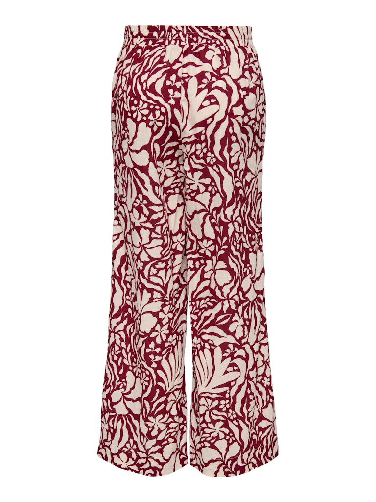 Only Damen Hosen Red Dahlia/W Eg
