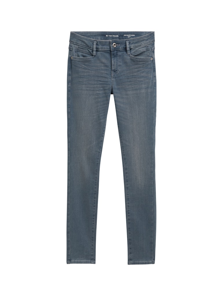 Tom Tailor Damen Jeans Mid Stone Blue