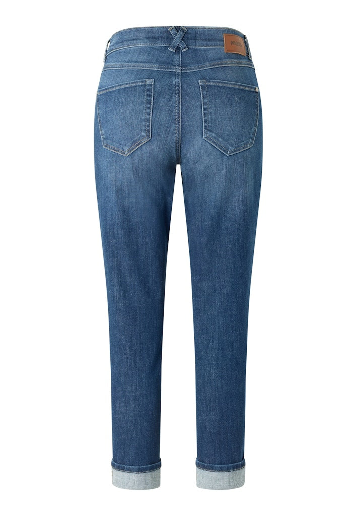 Angels Damen Jeans Mid Blue U