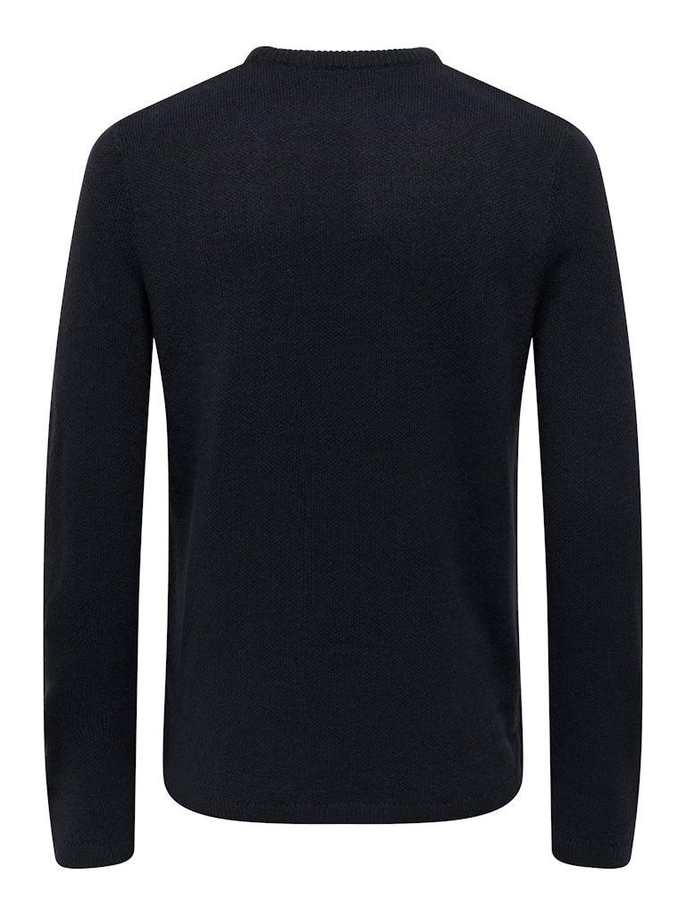 Only & Sons Herren Sweatshirts Dark Navy/Poppy