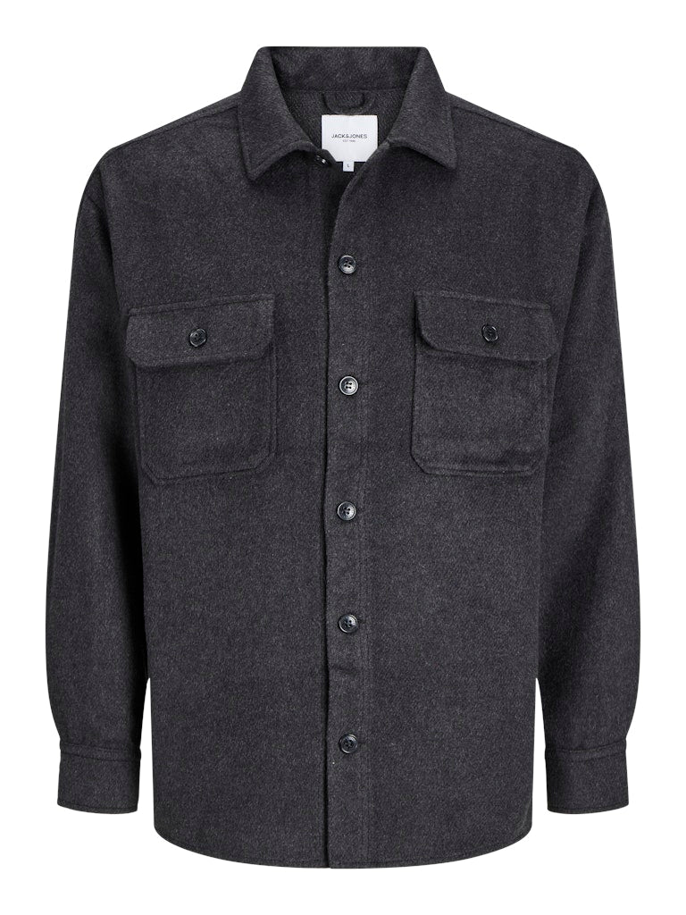 Jack & Jones Herren Hemden lang Black