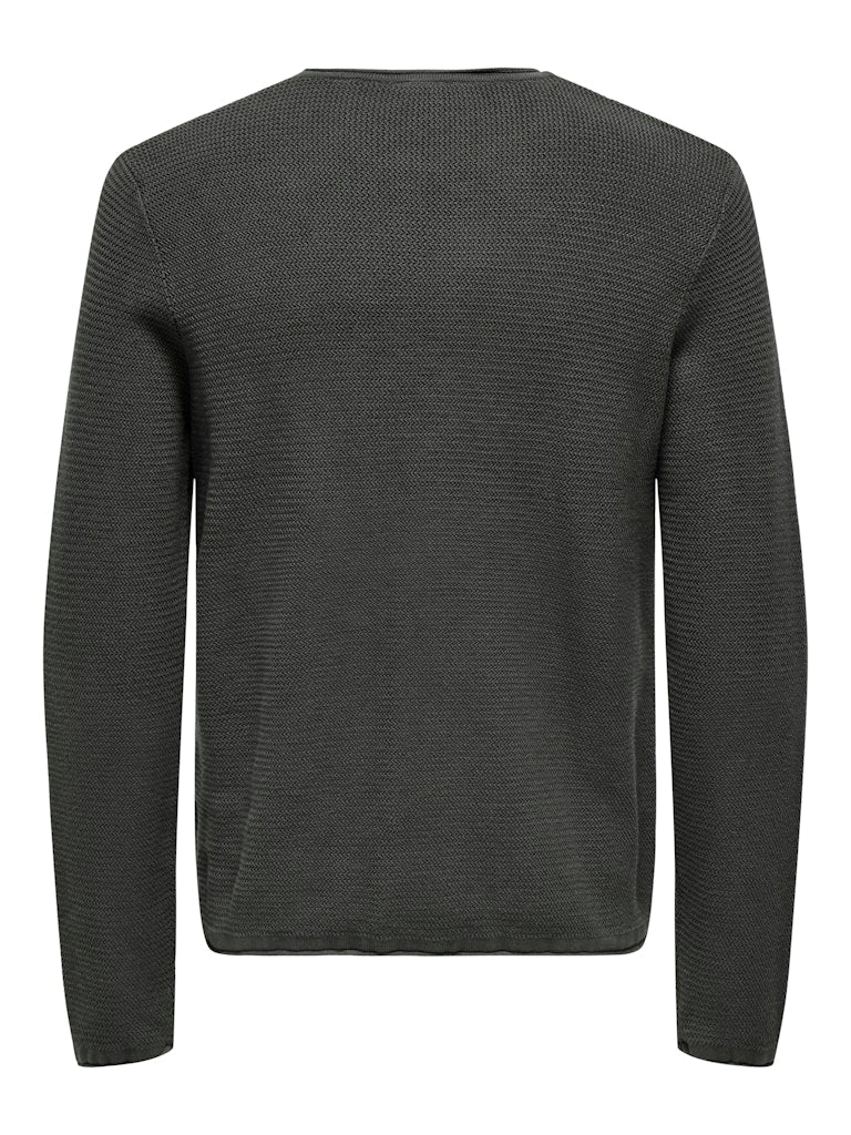 Only & Sons Herren Sweatshirts Grey Pinstripe