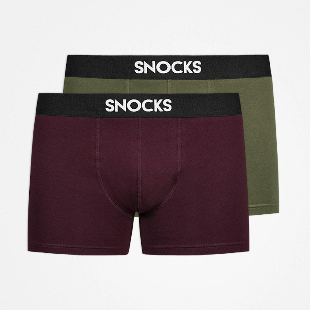 Snocks Pant Red/Olive