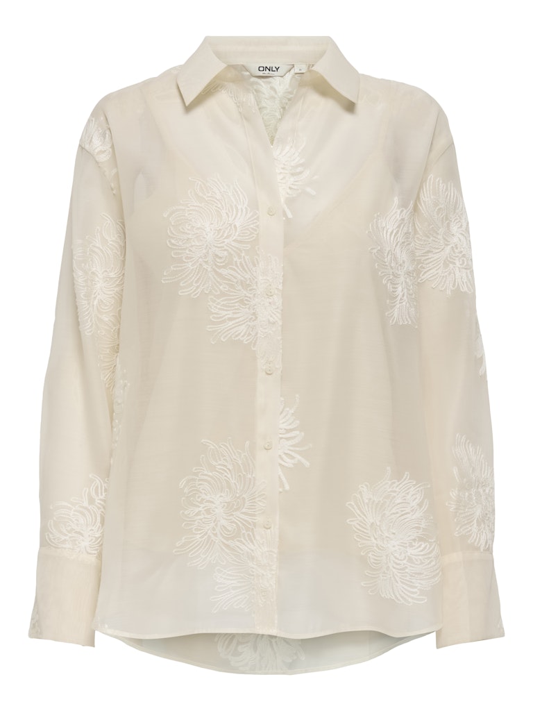 Only Damen Blusen Cloud Dancer/W