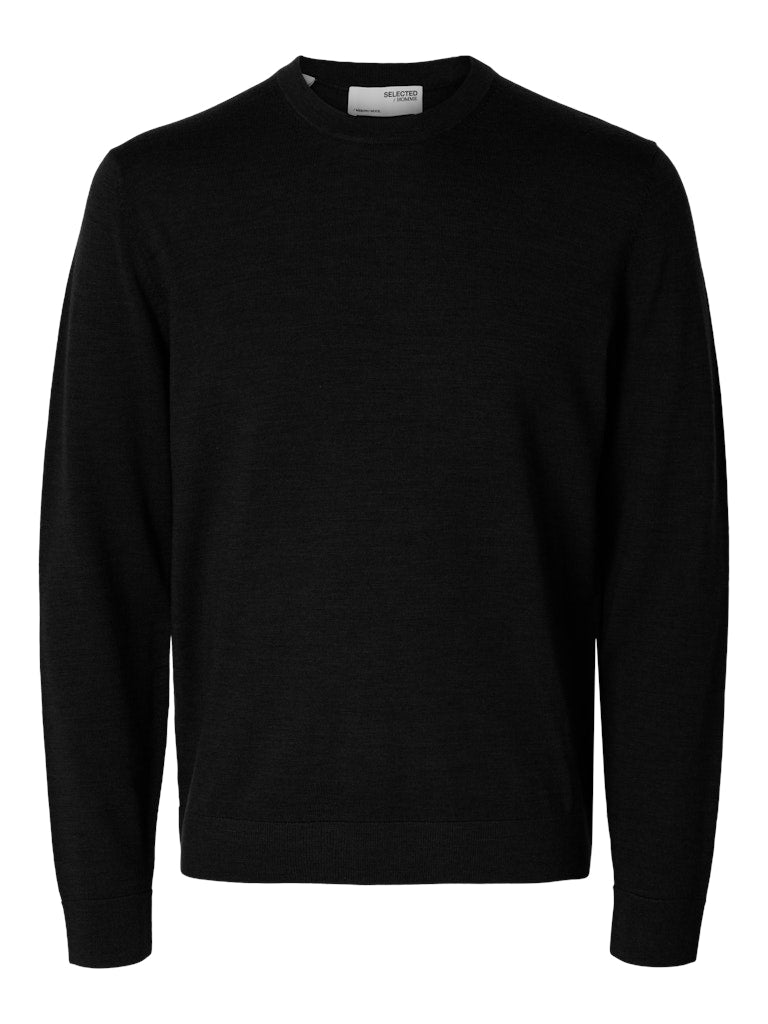 Selected homme Herren Pullover Black