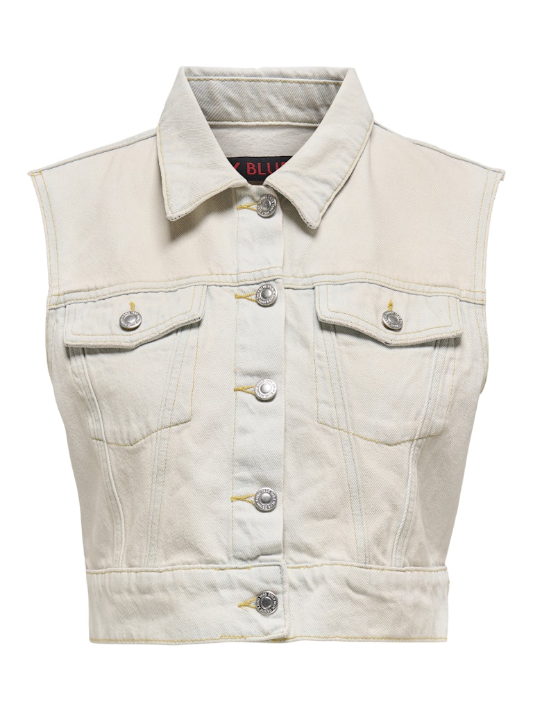 Only Damen Indoorwesten Light Blue Deni