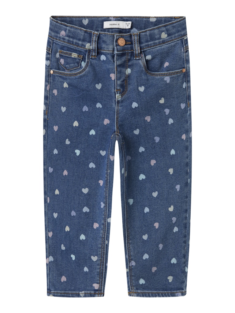 Name it Mädchen Hosen, Jeans & Leggings Denim Blue/Hear