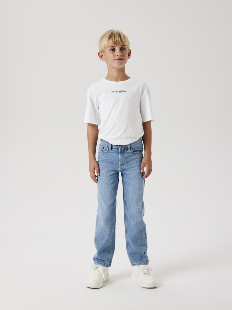 Name it Jungen Hosen & Shorts Light Blue Deni