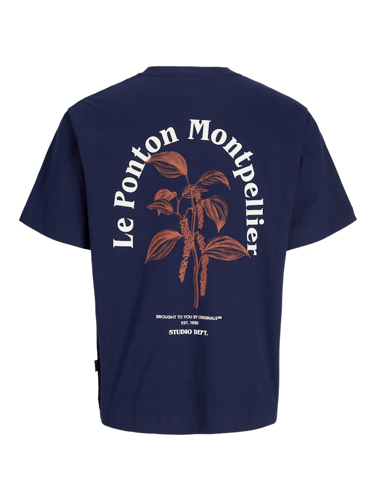 Jack & Jones Herren T-Shirts kurz Ocean Cavern