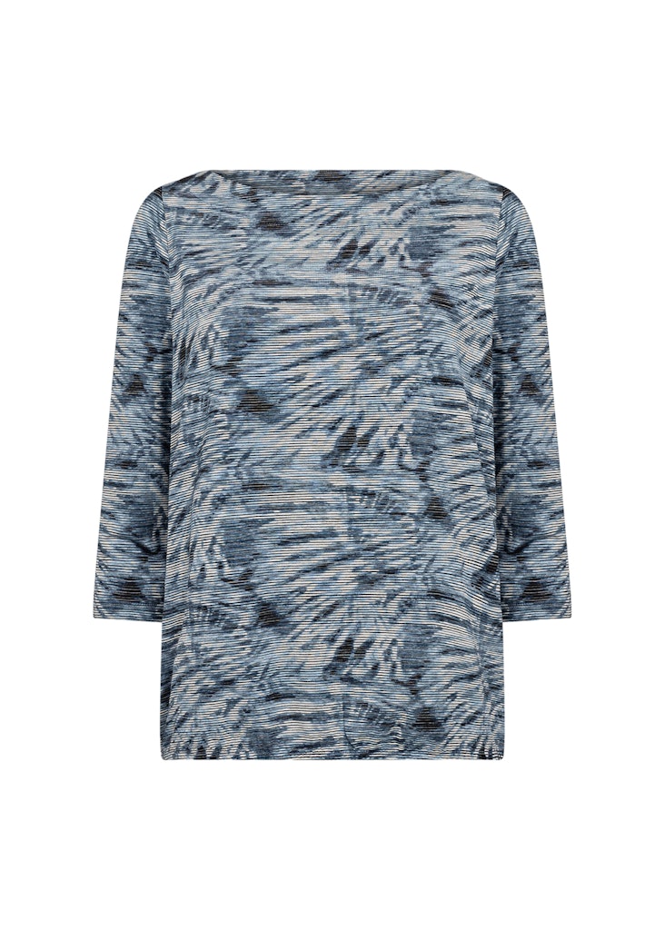 Soya Concept Damen Blusen Air Blue Combi