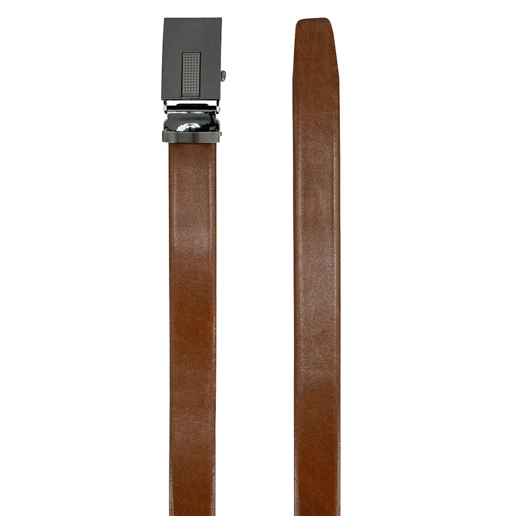 LINDENMANN Herren Gürtel Cognac