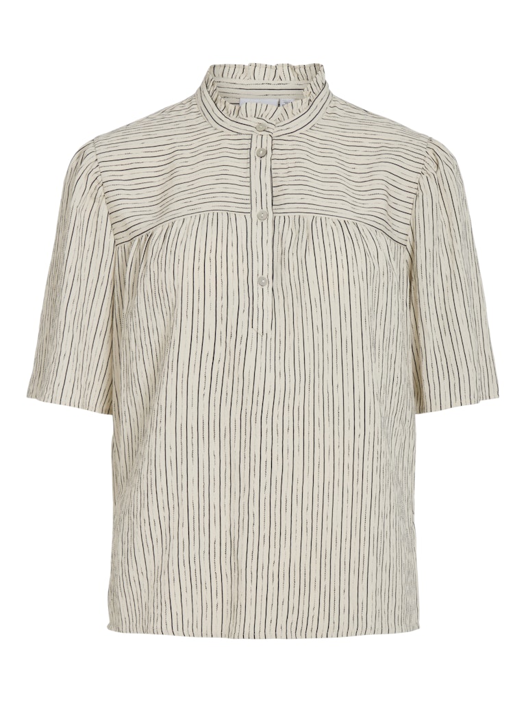 Vila Damen Tops Birch/Black Bea