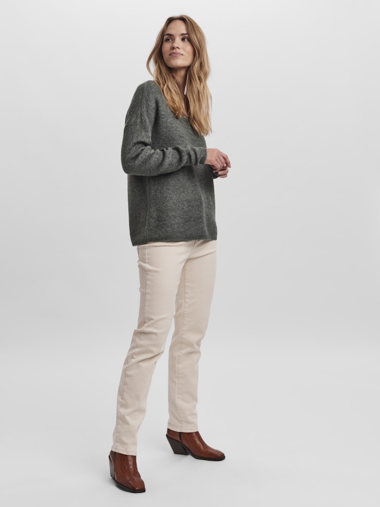 Vero Moda Damen Pullover Balsam Green/Me