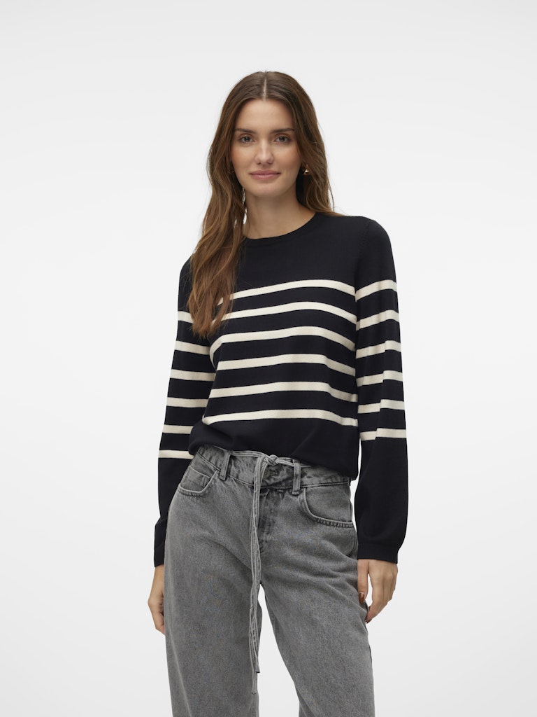 Vero Moda Damen Pullover Black/Birch