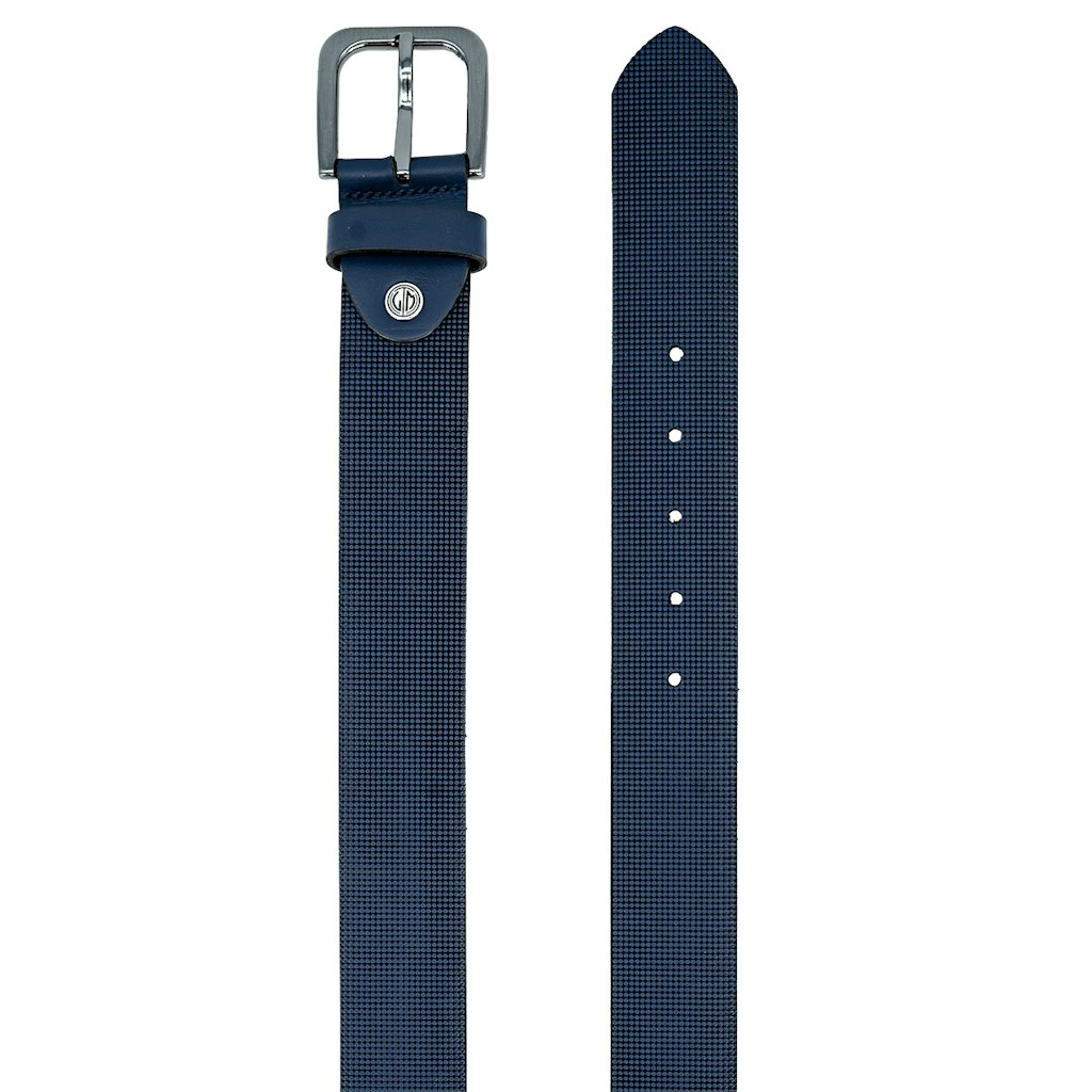 LINDENMANN Herren Gürtel Marine