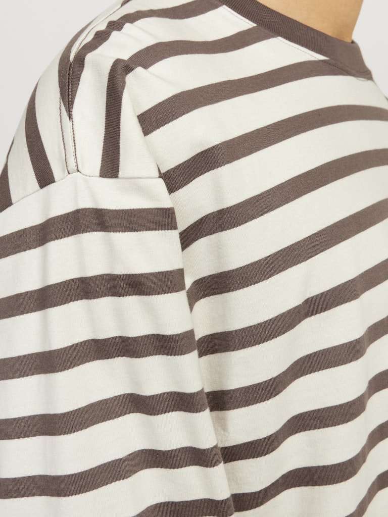 Jack & Jones Herren T-Shirts kurz Deep Taupe/Anti