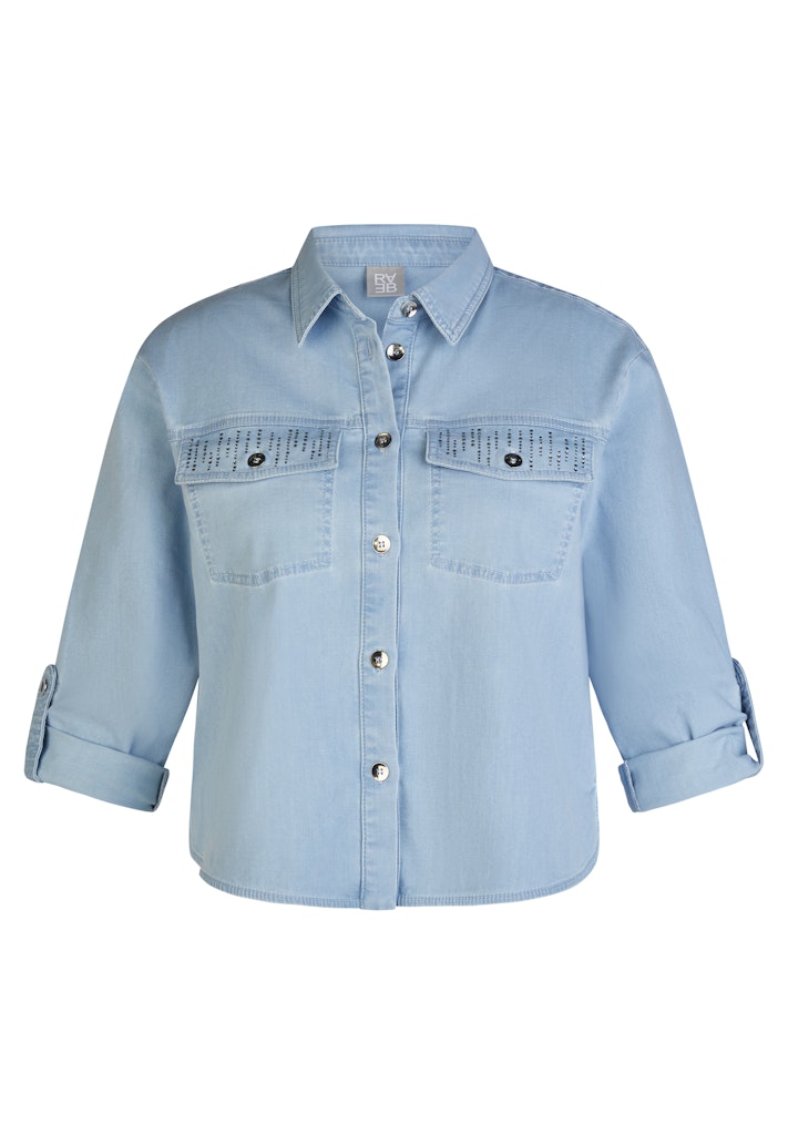 Rabe Damen Blusen Bleachedblue