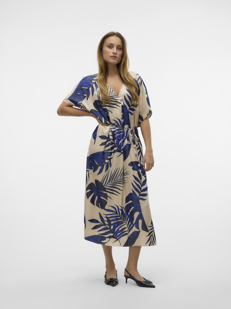 Vero Moda Damen Kleider Cloud Dancer/Le