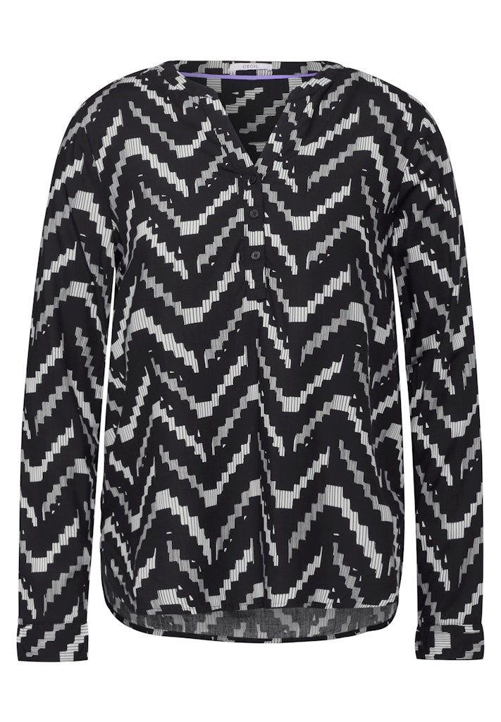 Cecil Damen Blusen Black