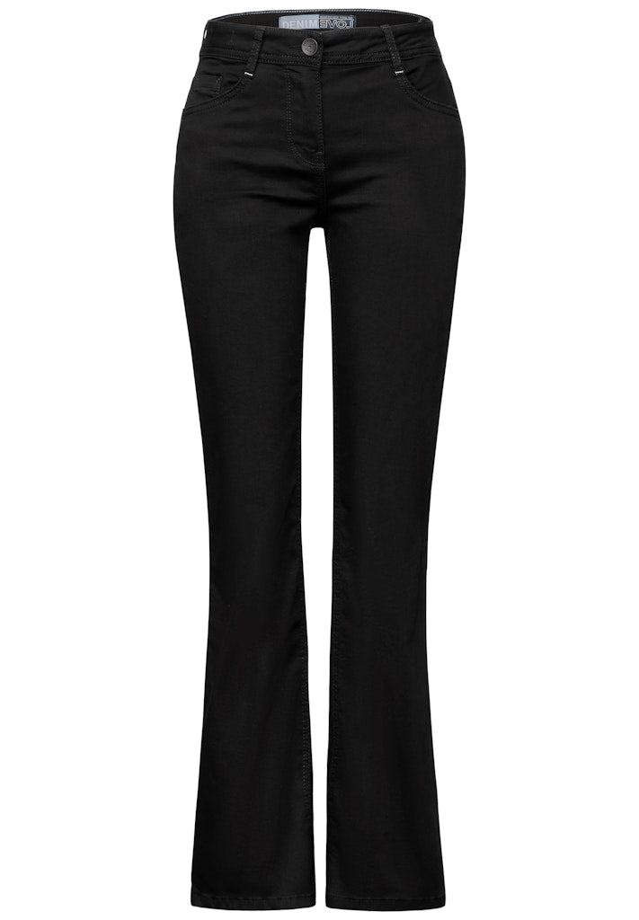 Cecil Damen Hosen Black