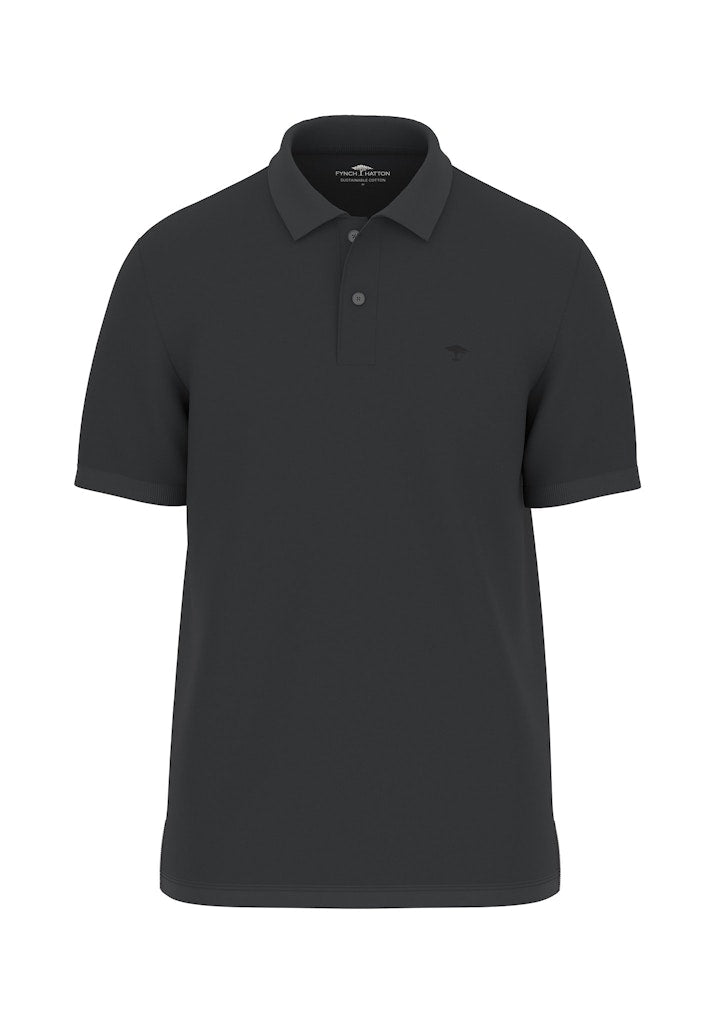 Fynch-Hatton Herren Polo-Shirts Black