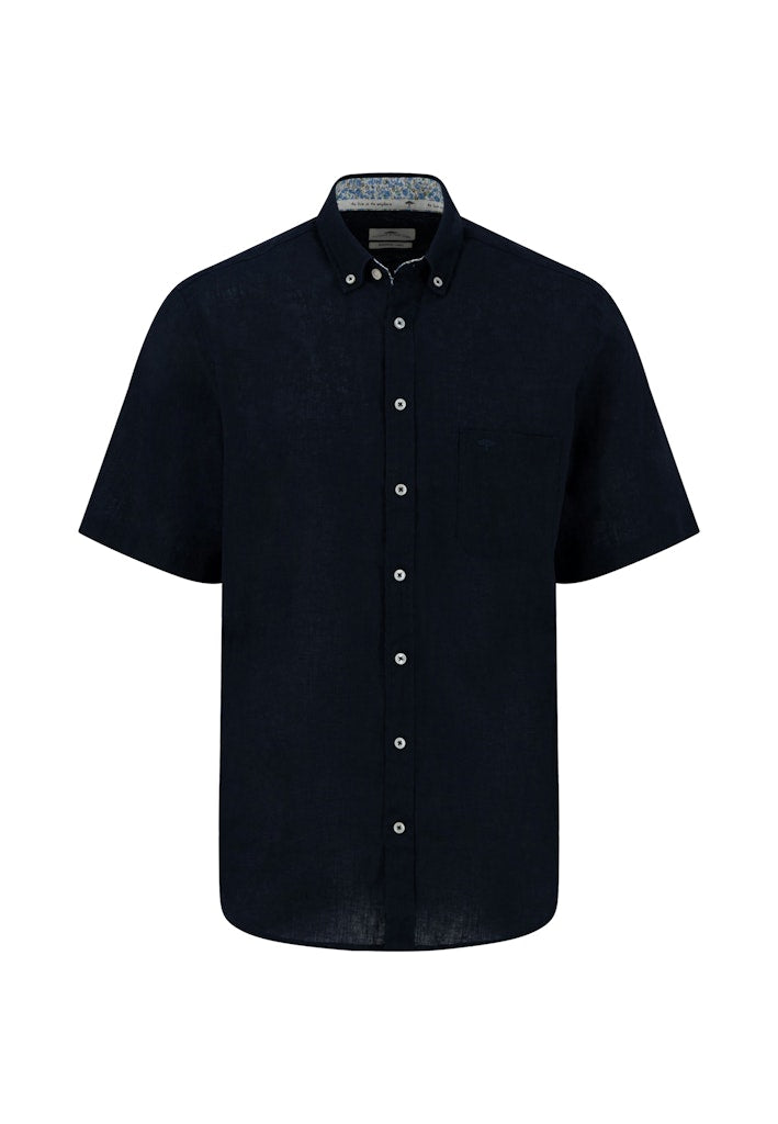 Fynch-Hatton Herren Hemden kurz Navy