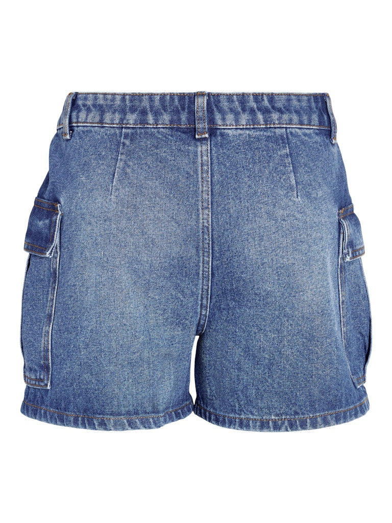 Noisy May Damen Shorts Medium Blue Den