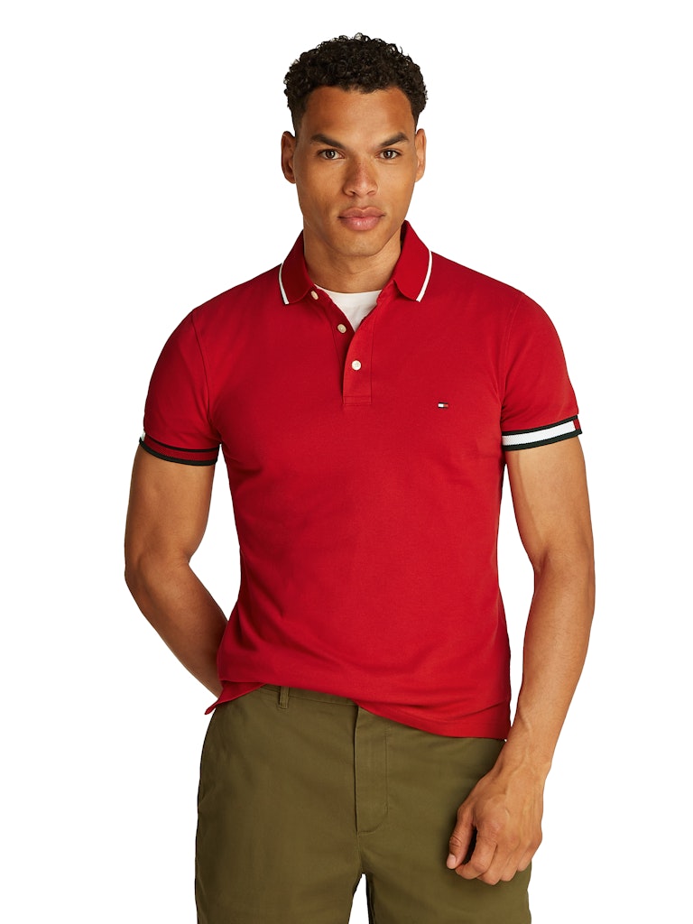 Tommy Hilfiger Herren Polo-Shirts Xld Red