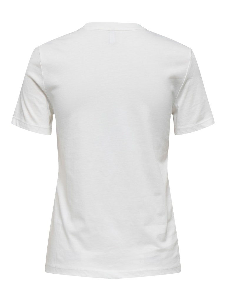 Only Damen Tops Cloud Dancer/Bl