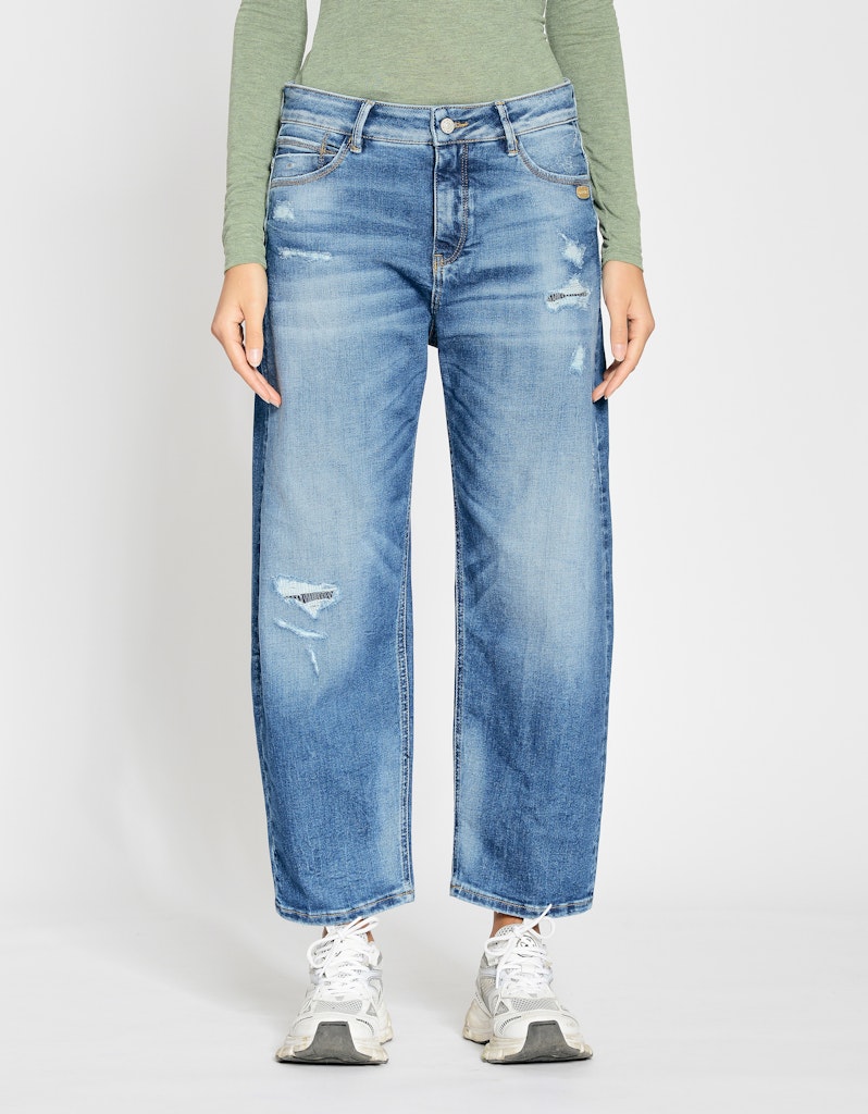 Gang Damen Jeans Worn Blue