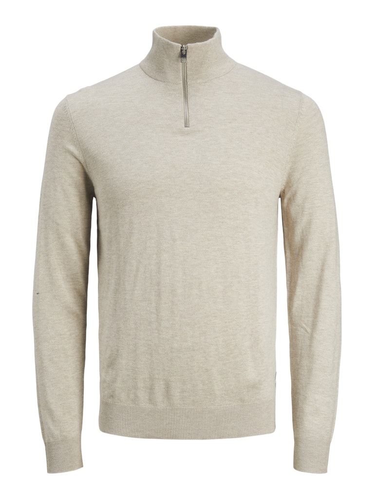 Jack & Jones Herren Pullover Oatmeal/Melange