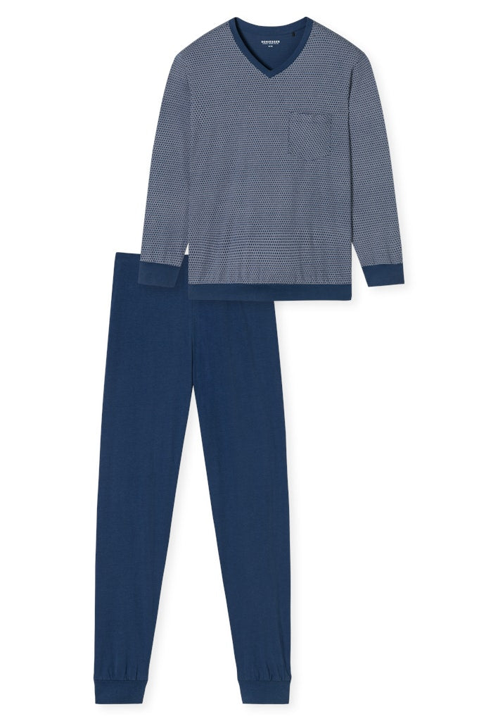 Schiesser Herren Blau