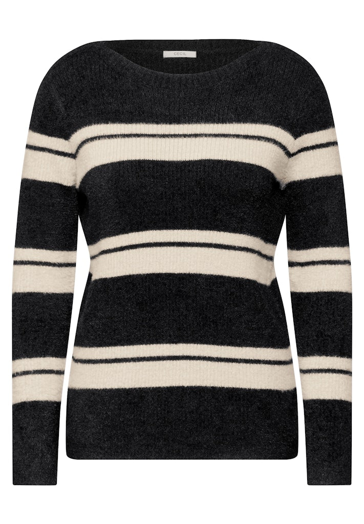 Cecil Damen Pullover Black