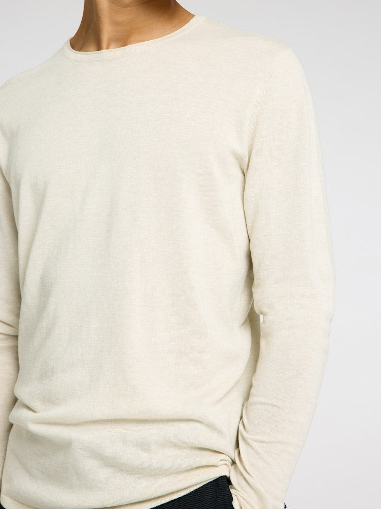 Selected homme Herren Pullover Oatme